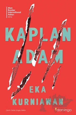 Kaplan Adam – Eka Kurniawan – Domingo Yayınevi kitap kapağı