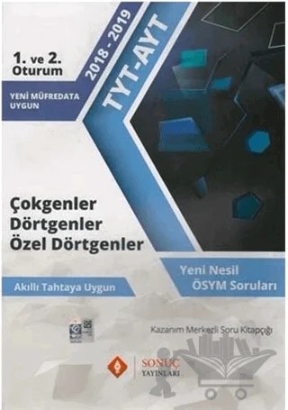 Çokgenler - Dörtgenler - Özel Dörtgenler – Kolektif – Sonuç Yayınları kitap kapağı