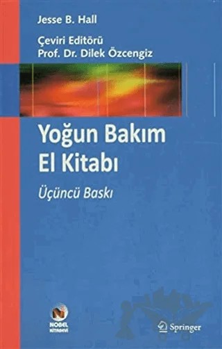 Yoğun Bakım El Kitabı – Jesse B.Hall – Adana Nobel Kitabevi kitap kapağı