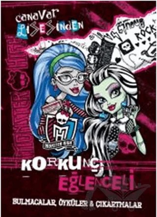 Monster High Korkunç Eğlenceli Bulmacalar, Öyküler ve Çıkartmalar – Kolektif – Doğan Egmont Yayıncılık kitap kapağı
