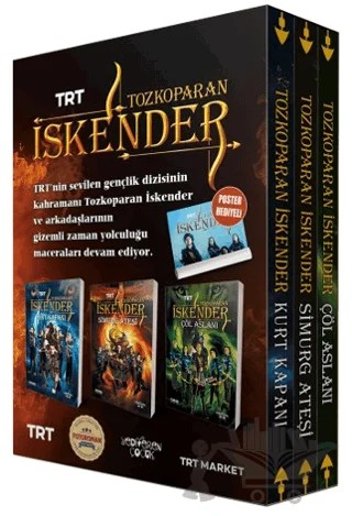 Tozkoparan İskender (3 Kitap) – Yiğit Recep Efe – Yediveren Çocuk kitap kapağı