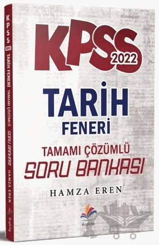 Tarih Feneri Tamamı Çözümlü Soru Bankası – Hamza Eren – Dizgi Kitap kitap kapağı