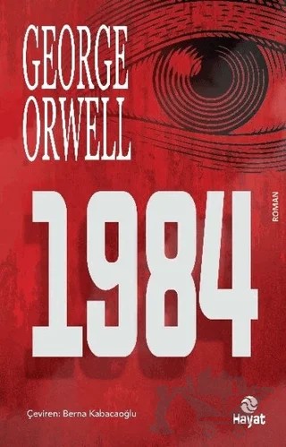 1984 – George Orwell – Hayat Yayınları kitap kapağı