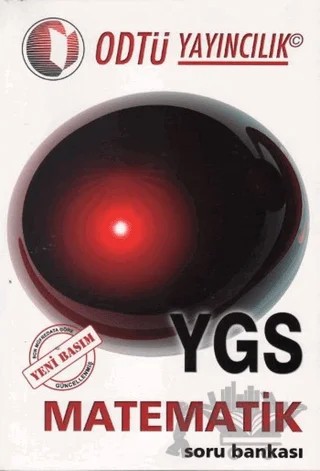 ODTÜ YGS Matematik Soru Bankası – Kolektif – ODTÜ Geliştirme Vakfı Yayıncılık kitap kapağı