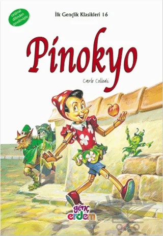 Pinokyo – Carlo Collodi – Erdem Çocuk kitap kapağı