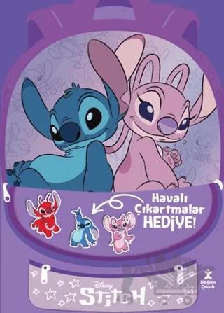 Disney Stitch - Parıltılı Tatil Çantam Etkinlik ve Boyama Kitabı – Kolektif – Doğan Çocuk kitap kapağı