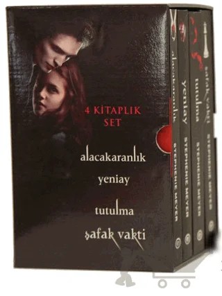 Alacakaranlık Serisi (4 Kitaplık Set) – Stephenie Meyer – Epsilon Yayınevi kitap kapağı