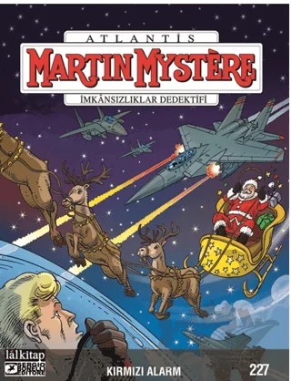 Martin Mystere sayı 227 – Enrico Lotti, Alessandro Mainardi – Lal Kitap kitap kapağı