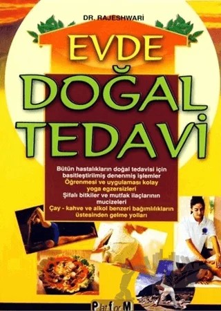 Evde Doğal Tedavi – Rajeshwari – Platform Yayınları kitap kapağı