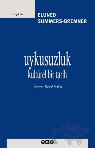 Uykusuzluk – Eluned Summers-Bremner – Yapı Kredi Yayınları kitap kapağı