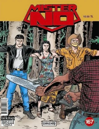 Mister No Sayı: 167 Direniş – Lal Kitap kitap kapağı