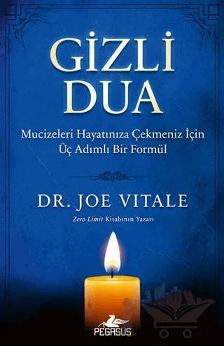 Gizli Dua – Joe Vitale – Pegasus Yayınları kitap kapağı