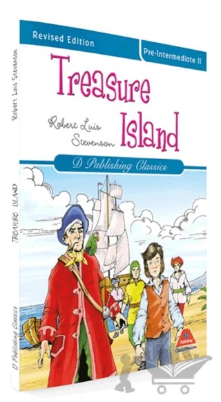 Treasure Island – Robert Louıs Stevenson – D Publishing Yayınları kitap kapağı