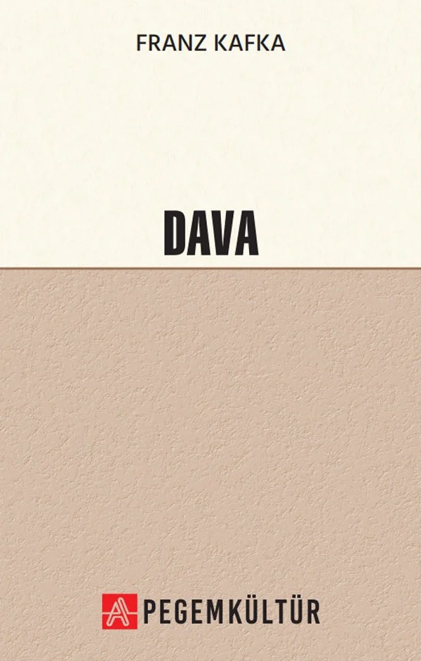Dava – Pegem Kültür kitap kapağı