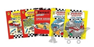 Ferrari Boyama Aktivite Seti 5 Kitap – Kolektif – Beta Yayınevi kitap kapağı