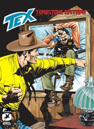 Tex 15 : Tombstone Epitaph / Profesyoneller – Mauro Boselli – Çizgi Düşler Yayınevi kitap kapağı