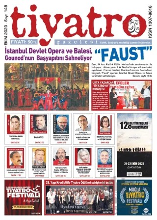 Tiyatro Gazetesi Sayı: 149 - Ekim 2023 – Tiyatro Gazetesi kitap kapağı