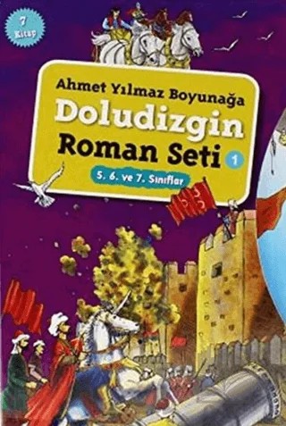 Doludizgin Roman Seti 1 (7 Kitap Kutulu ) – Ahmet Yılmaz Boyunağa – Genç Timaş kitap kapağı