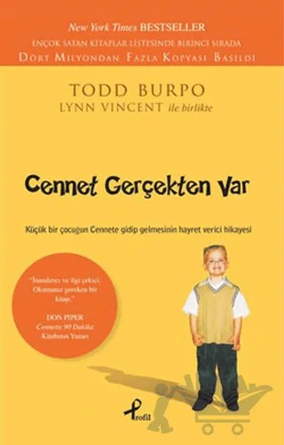 Cennet Gerçekten Var – Todd Burpo – Profil Kitap kitap kapağı