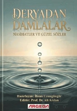 Deryadan Damlalar – İhsan Uzungüngör – Argeda kitap kapağı