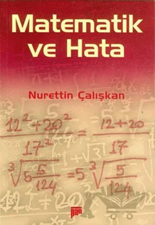 Matematik ve Hata – Nurettin Çalışkan – Pan Yayıncılık kitap kapağı