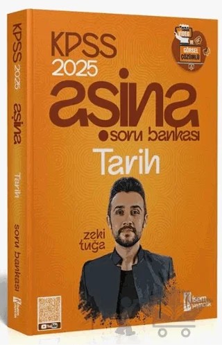 2025 İsem KPSS Aşina Tarih Soru Bankası – Zeki Tuğa – İSEM Yayıncılık kitap kapağı