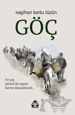 Göç – Nagihan Borlu Tüzün – Alan Yayıncılık kitap kapağı