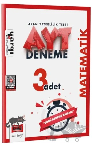 AYT Matematik 3 Deneme Sınavı – Kolektif – Yargı Yayınevi kitap kapağı