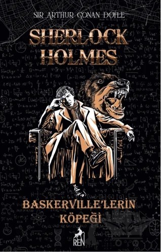 Baskerville’lerin Köpeği Sherlock Holmes – Sir Arthur Conan Doyle – Ren Kitap kitap kapağı