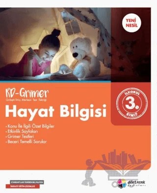3. Sınıf Hayat Bilgisi Rd - Grimer – Kollektif – Dört Renk Yayınları kitap kapağı