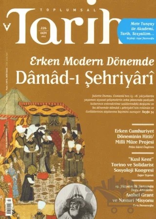 Toplumsal Tarih Dergisi Sayı: 226 – Tarih Vakfı Yurt Yayınları - Toplumsal Tarih Dergisi kitap kapağı