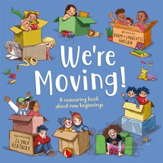 We're Moving – Adam Guillain, Charlotte Guillain – Templar Publishing kitap kapağı