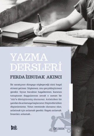 Yazma Dersleri – Ferda İzbudak Akıncı – Delidolu kitap kapağı