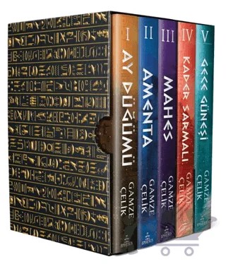 Piramit Serisi 5 Kitaplık Kutu – Gamze Çelik – Ephesus Yayınları kitap kapağı