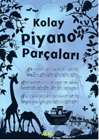 Kolay Piyano Parçaları – Anthony Marks – Alfa Yayınları kitap kapağı