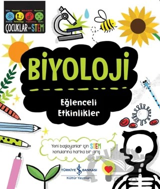 Biyoloji - Eğlenceli Etkinlikler – Jenny Jacoby – İş Bankası Kültür Yayınları kitap kapağı