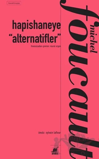 Hapishaneye Alternatifler – Michel Foucault – Ayrıntı Yayınları kitap kapağı
