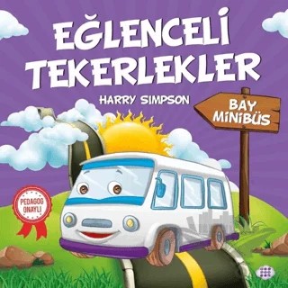 Bay Minibüs - Eğlenceli Tekerlekler – Harry Simpson – Dokuz Çocuk kitap kapağı