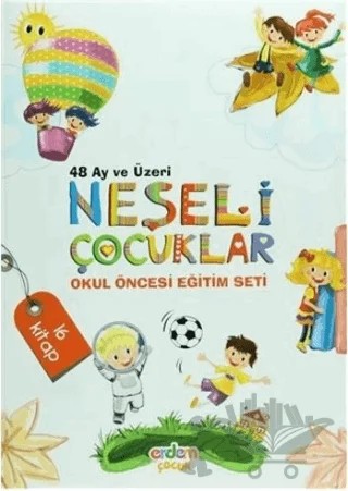 Neşeli Çocuklar Okul Öncesi Eğitim Seti (16 Kitap) – Berkay Dinç, Elif Konar – Erdem Çocuk kitap kapağı