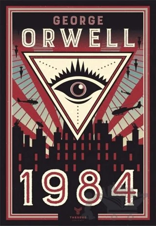 1984 – George Orwell – Theseus Yayınevi kitap kapağı