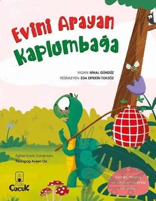 Evini Arayan Kaplumbağa – Nihal Gündüz – Floki Çocuk kitap kapağı