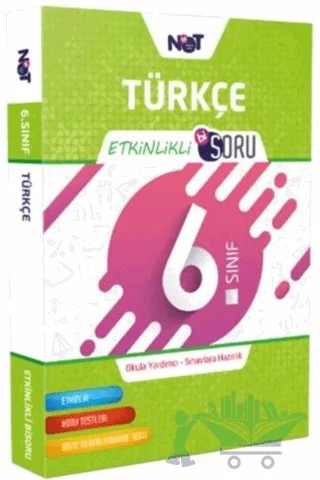 6. Sınıf Türkçe Etkinlikli Bi Soru – Kolektif – Bi Not Yayınları kitap kapağı