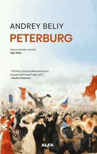 Peterburg – Andrey Belıy – Alfa Yayınları kitap kapağı