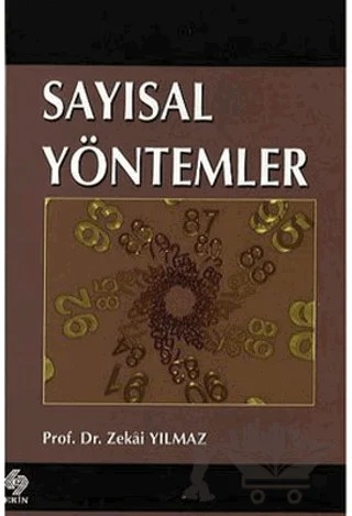Sayısal Yöntemler – Zekai Yılmaz – Ekin Basım Yayın kitap kapağı