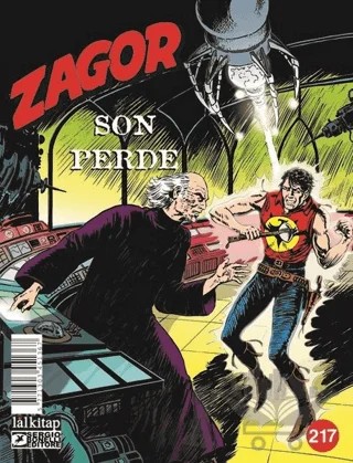 Zagor Sayı: 217 – Moreno Burattini – Lal Kitap kitap kapağı