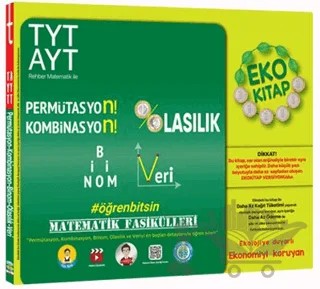 TYT - AYT Matematik Fasikülleri - Permütasyon, Kombinasyon, Olasılık, Binom, Veri Eko – Kolektif – Tonguç Akademi kitap kapağı