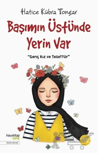 Başımın Üstünde Yerin Var – Hatice Kübra Tongar – Hayykitap kitap kapağı