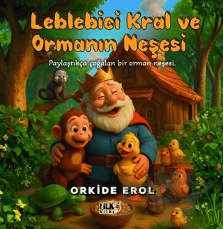 Leblebici Kral ve Ormanın Neşesi – Orkide Erol – Tilki Kitap kitap kapağı
