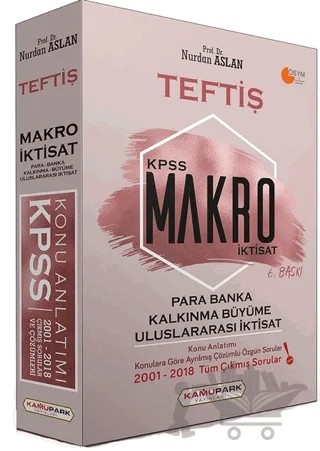 TEFTİŞ KPSS Makro İktisat, Para Banka, Kalkınma Büyüme, Uluslararası İktisat Konu Anlatımlı – Nurdan Aslan – Temsil Kitap kitap kapağı