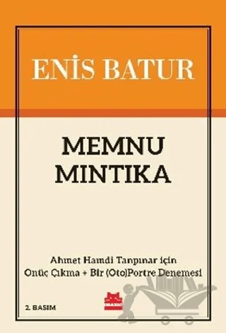 Memnu Mıntıka – Enis Batur – Kırmızı Kedi Yayınevi kitap kapağı